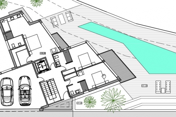 4 bed villa in Calpe