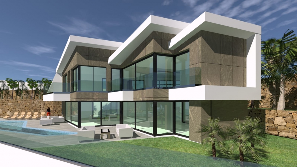 4 bed villa in Calpe