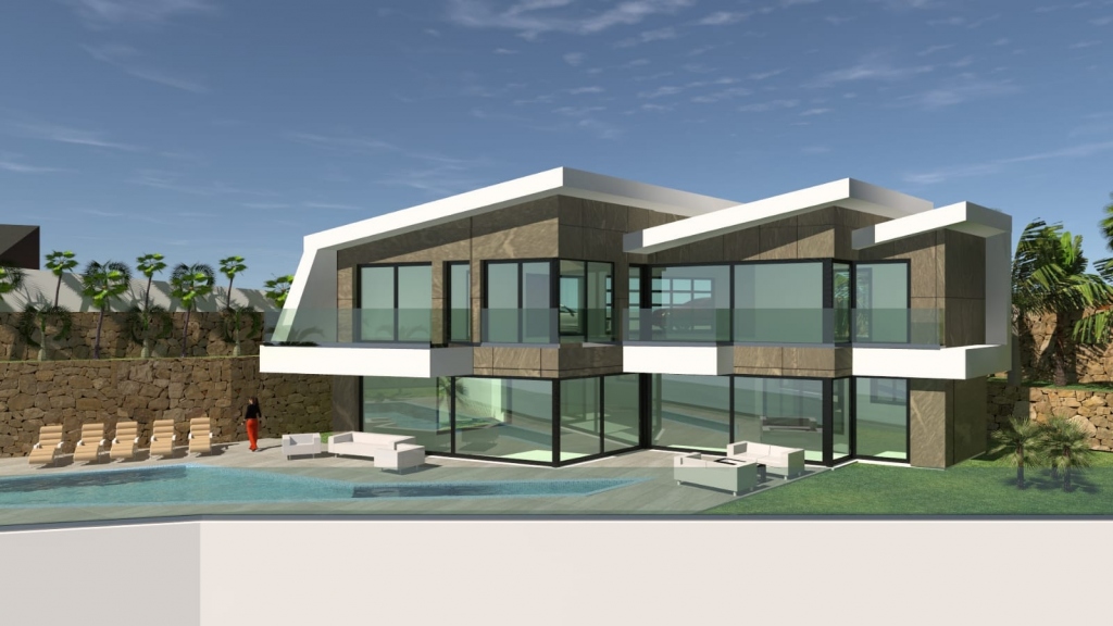 4 bed villa in Calpe