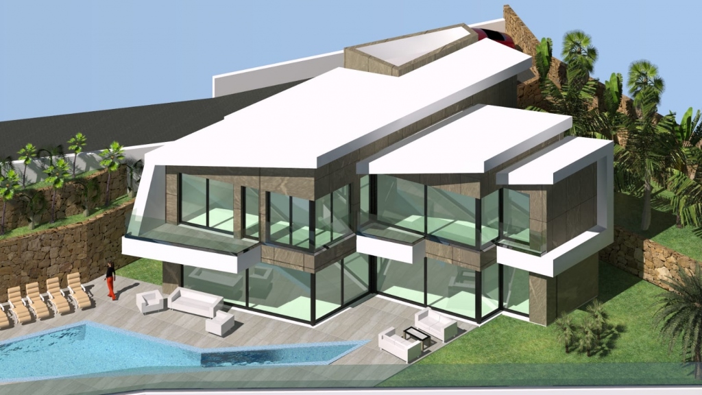 4 bed villa in Calpe