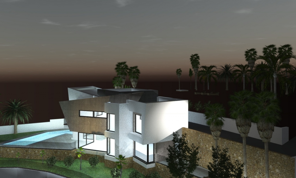 4 bed villa in Calpe
