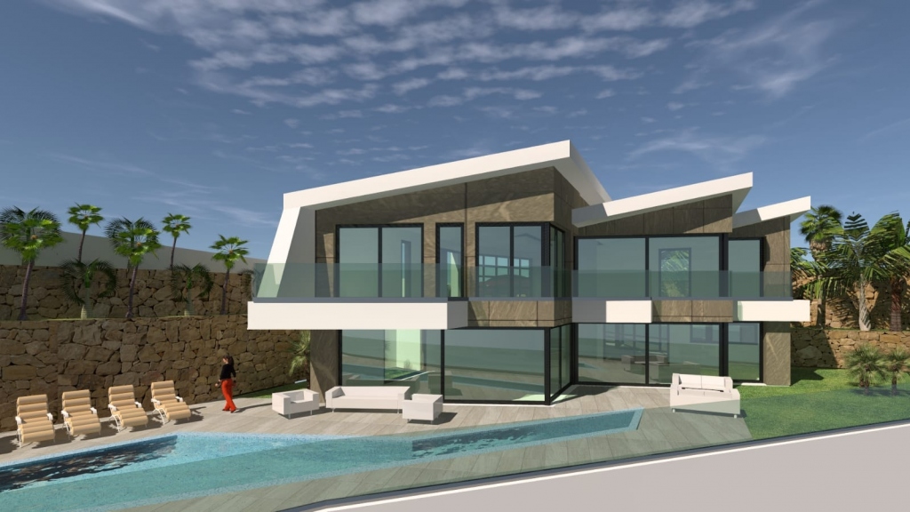 4 bed villa in Calpe