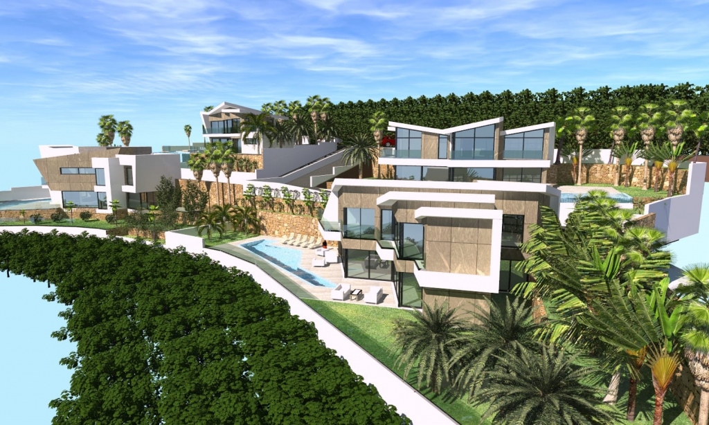 4 bed villa in Calpe