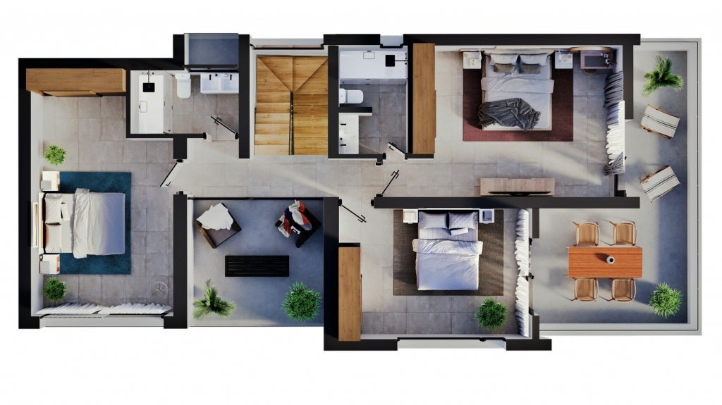 3 bed villa in Calpe