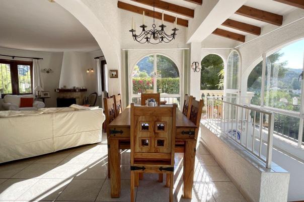 3 bed villa in Moraira
