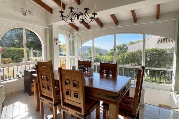 3 bed villa in Moraira