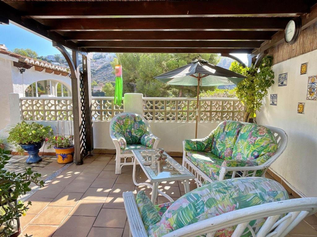 3 bed villa in Moraira