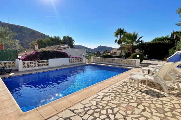 3 bed villa in Moraira
