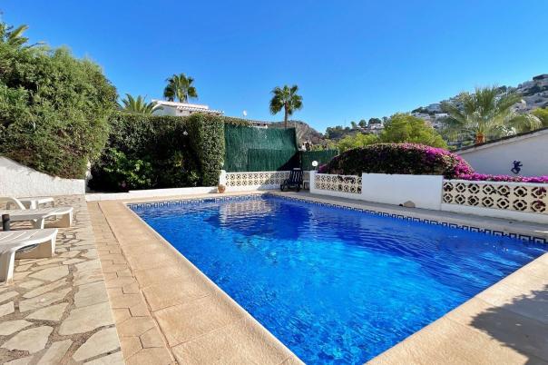 3 bed villa in Moraira