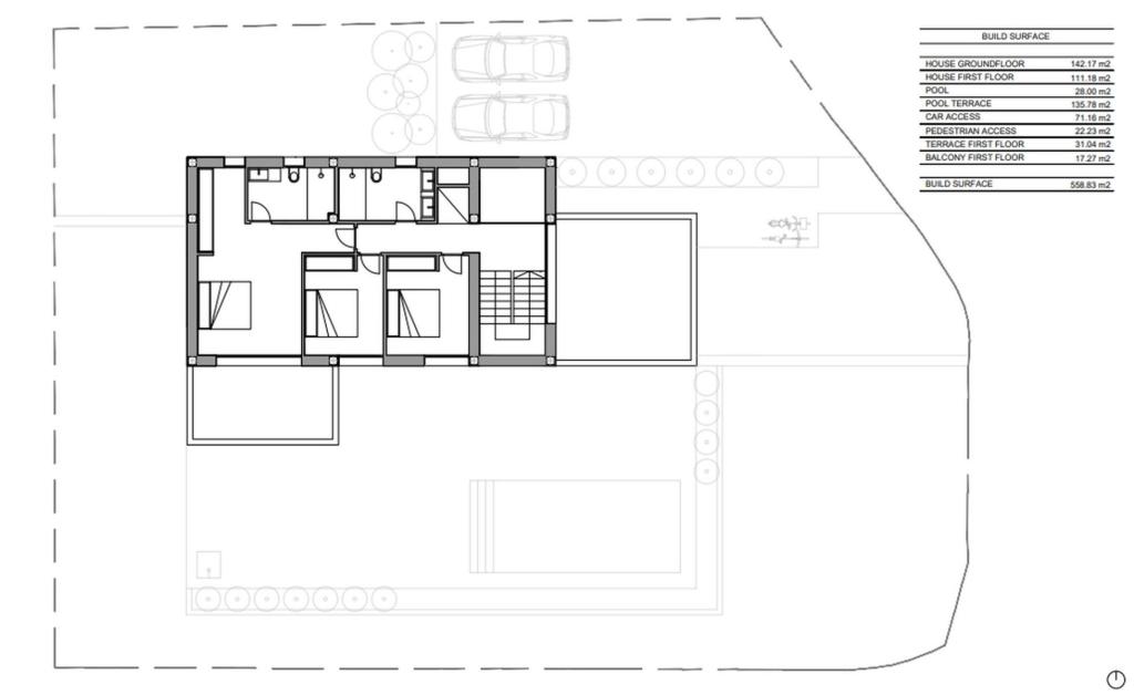 3 bed villas in Moraira