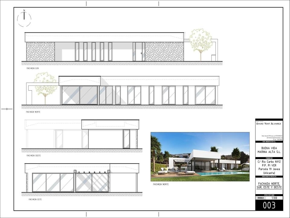 3 bed villa in Javea