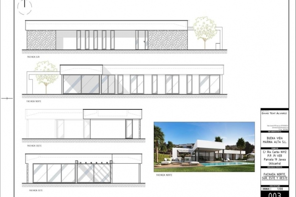 3 bed villa in Javea