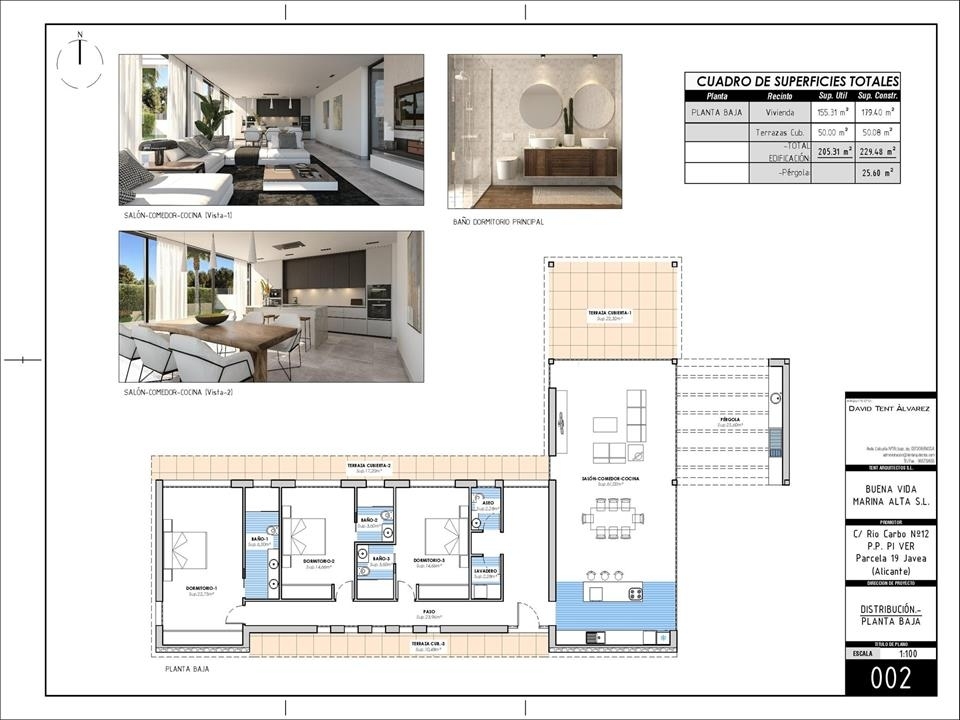 3 bed villa in Javea