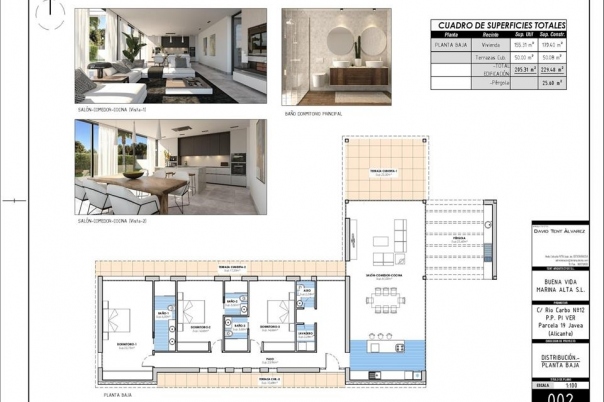 3 bed villa in Javea