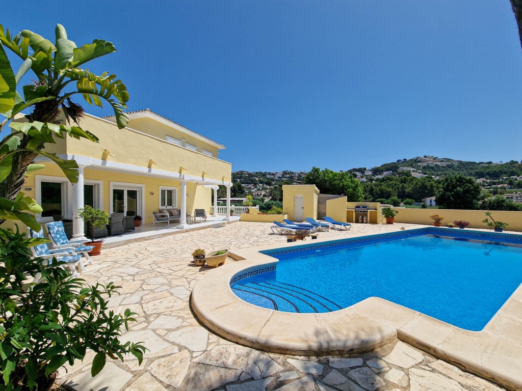 5 bed villa in Moraira