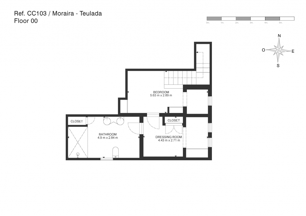 5 bed villa in Moraira