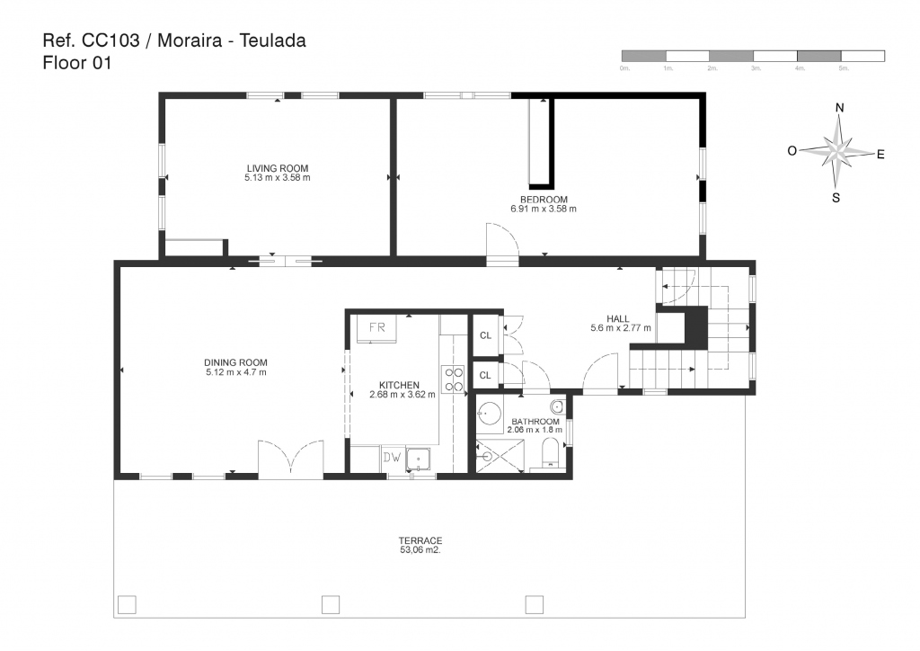 5 bed villa in Moraira