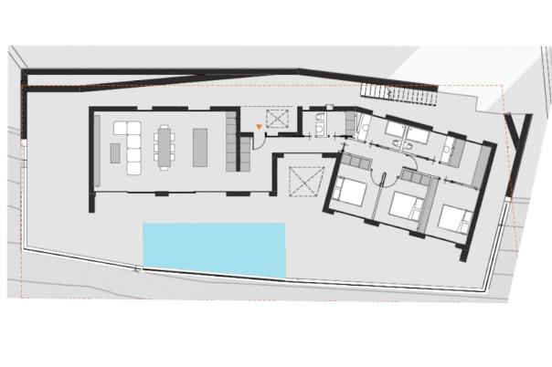 3 bed villa in Denia