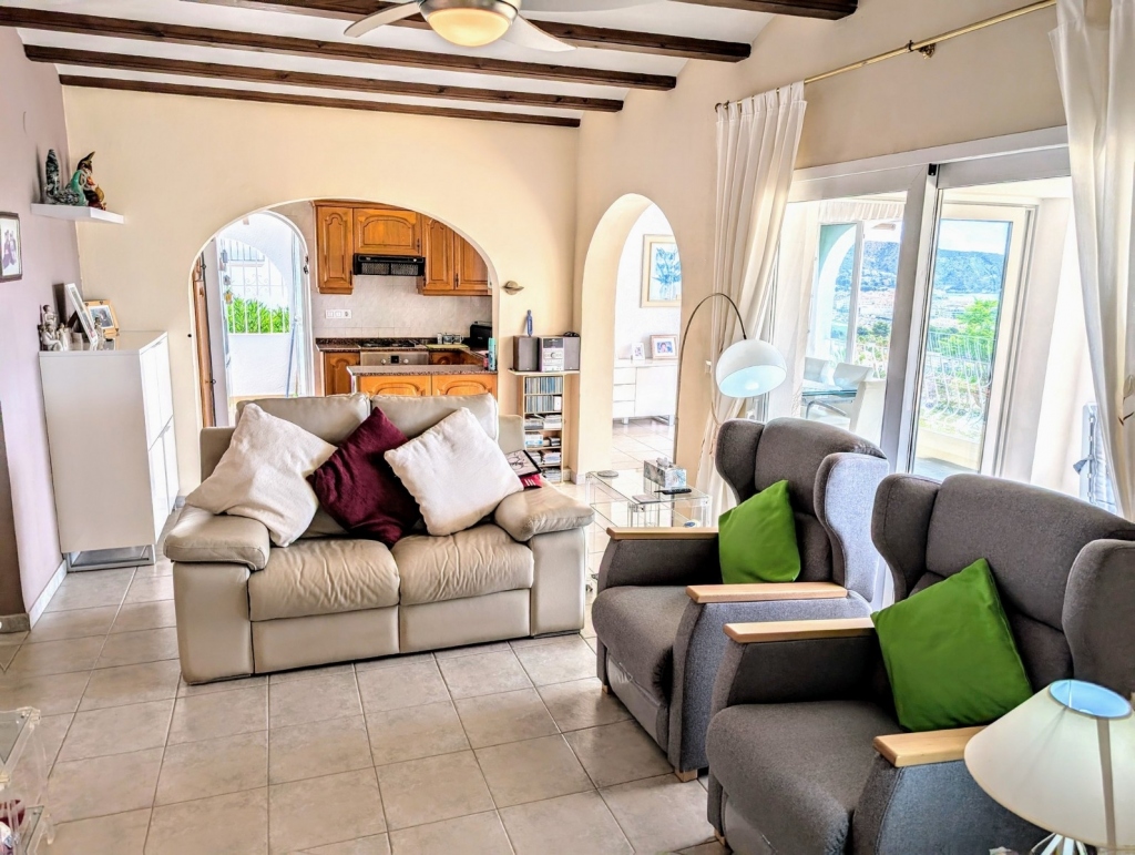 3 bed villa in Moraira