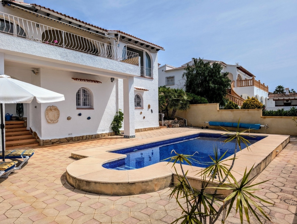 3 bed villa in Moraira