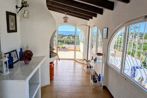 3 bed villa in Moraira
