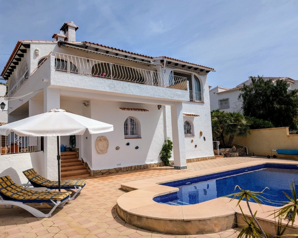 3 bed villa in Moraira