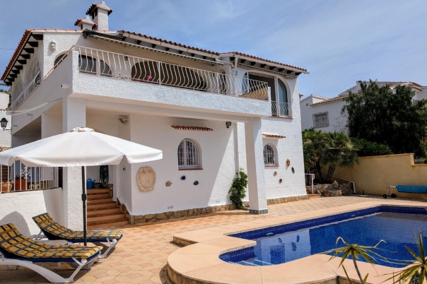 3 bed villa in Moraira