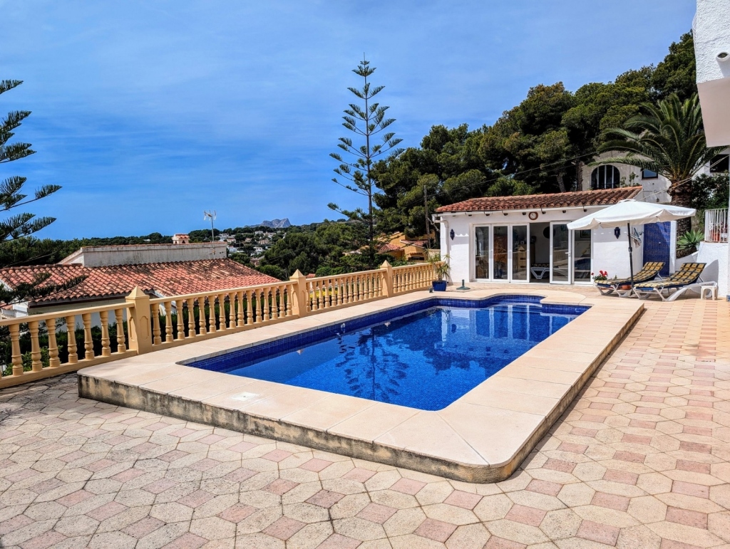 3 bed villa in Moraira
