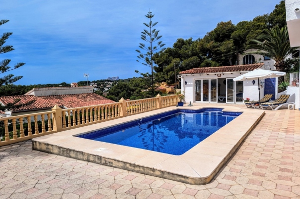 3 bed villa in Moraira