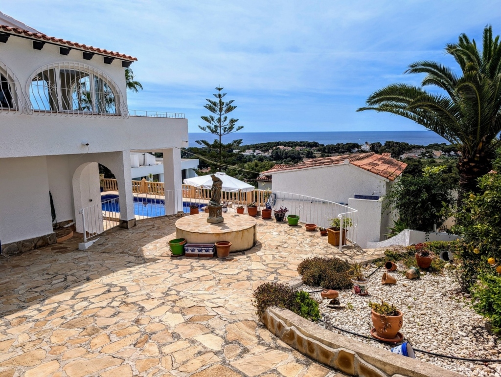 3 bed villa in Moraira