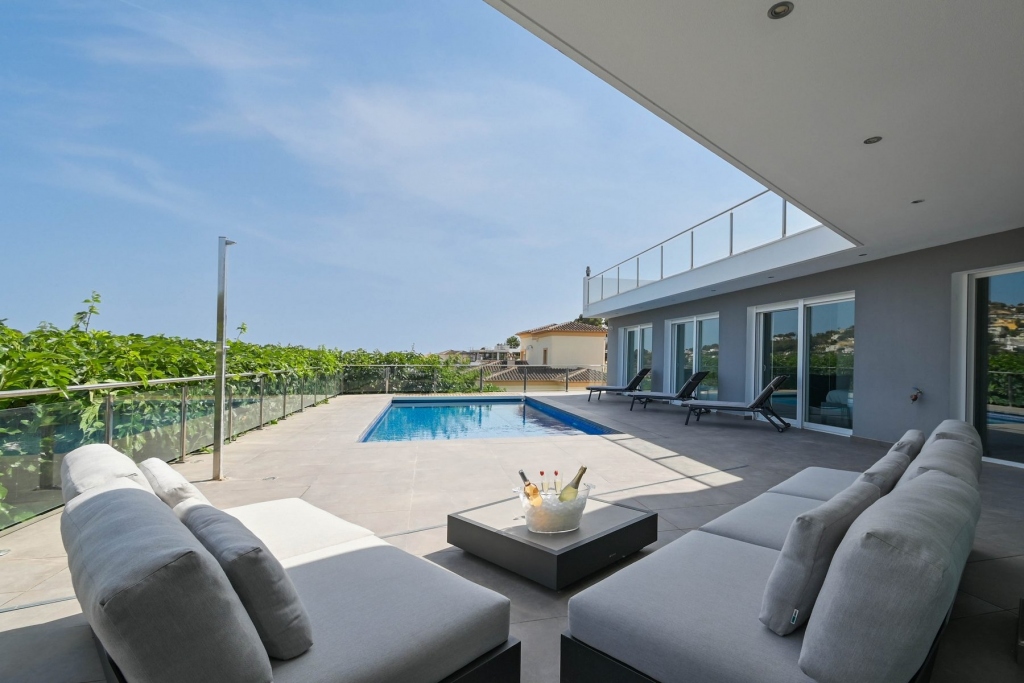 5 bed villa in Moraira