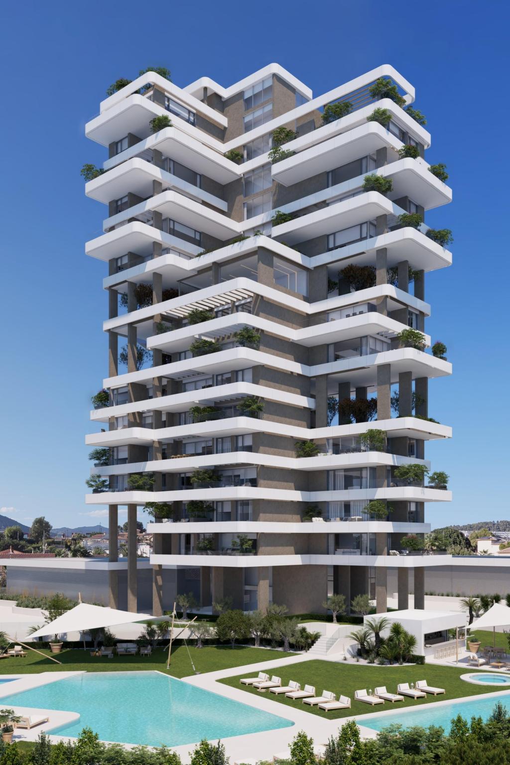 2 bed apartments - flats in Calpe