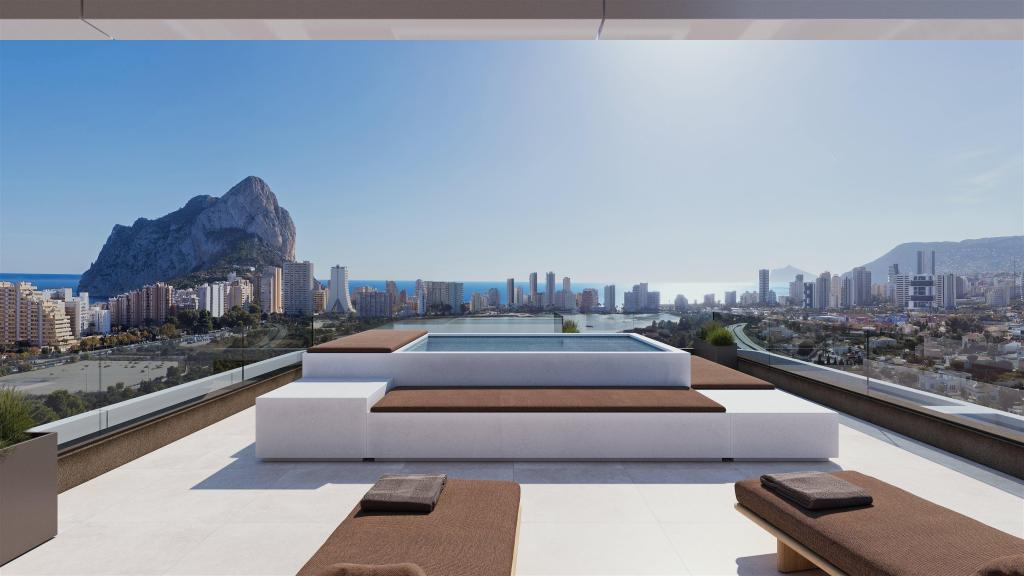 2 bed apartments - flats in Calpe