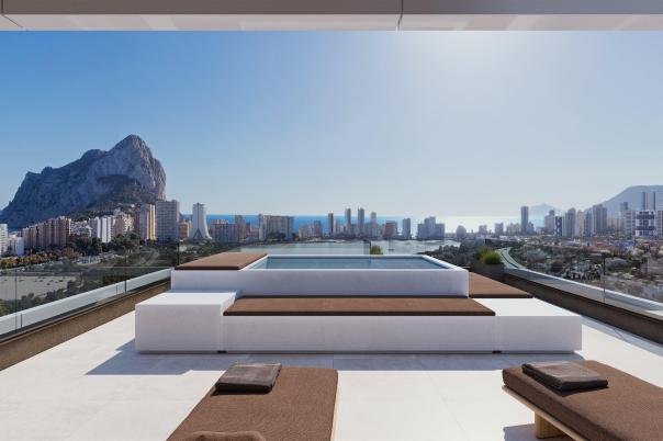 2 bed apartments - flats in Calpe