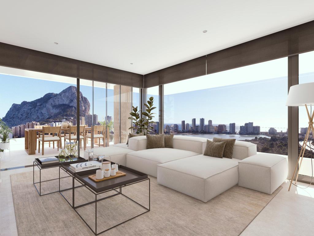 2 bed apartments - flats in Calpe