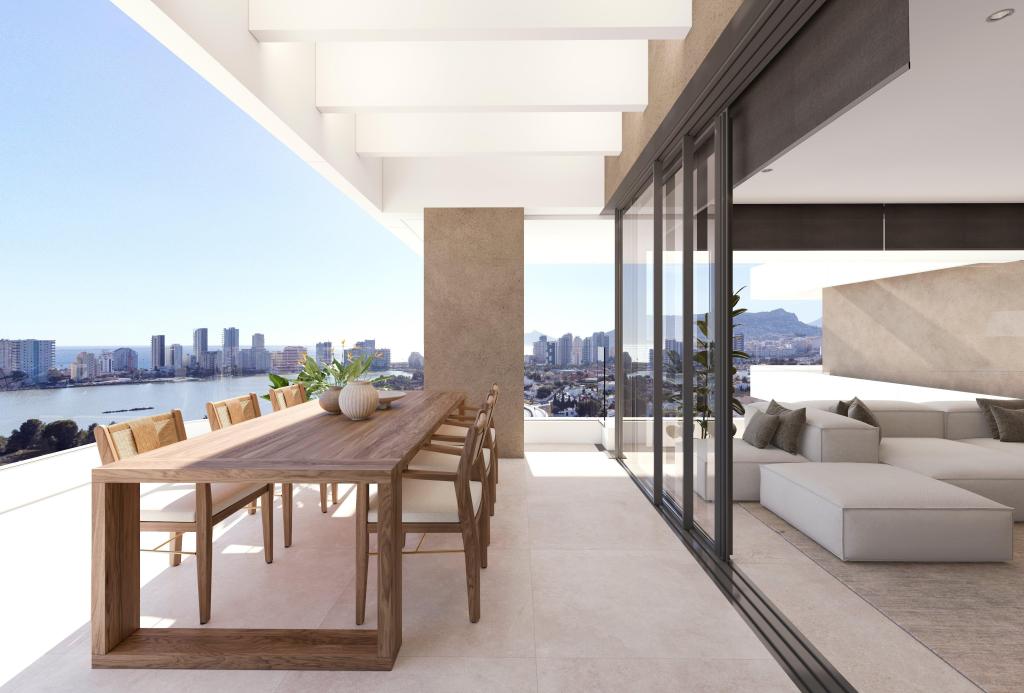 2 bed apartments - flats in Calpe