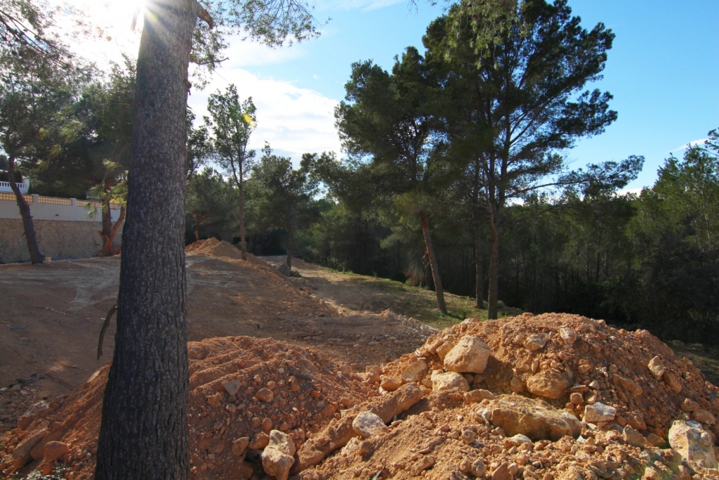 plot in Moraira