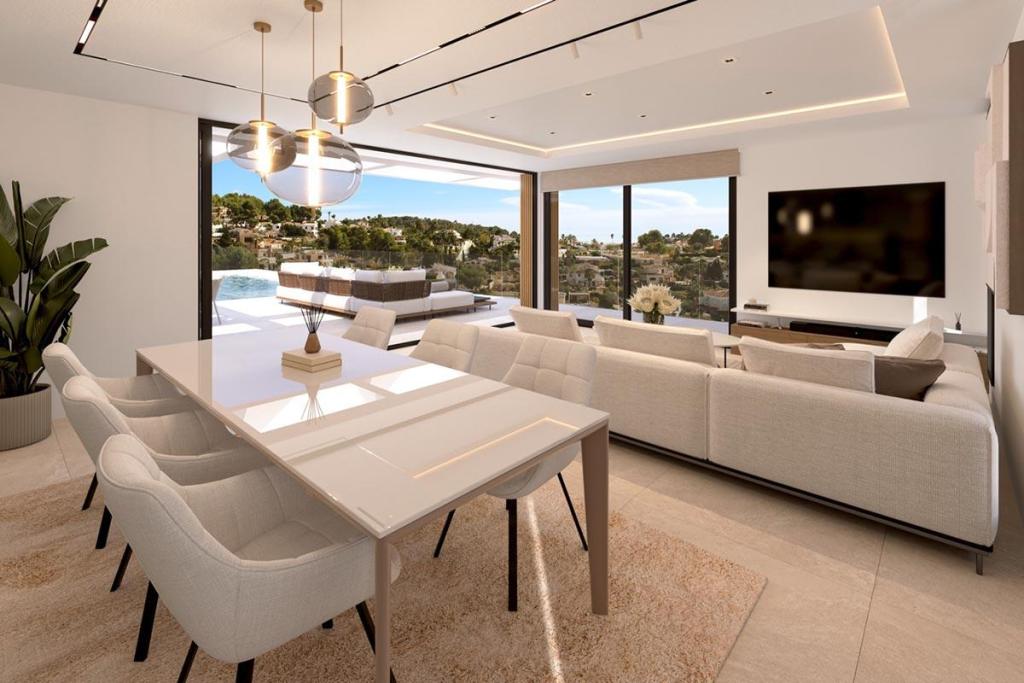 3 bed villas in Calpe