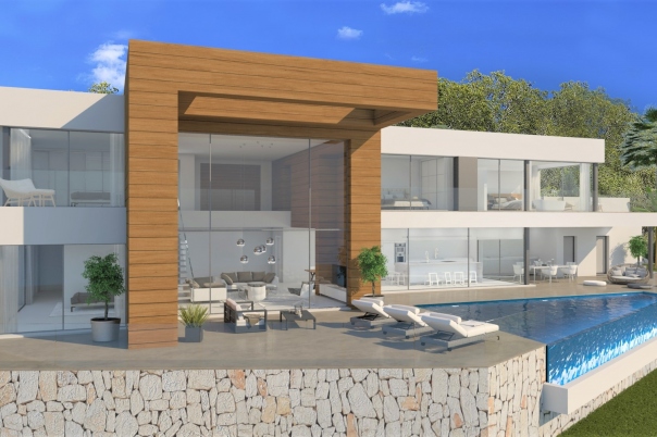 5 bed villa in Moraira