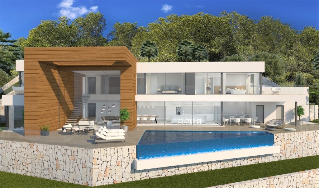 5 bed villa in Moraira