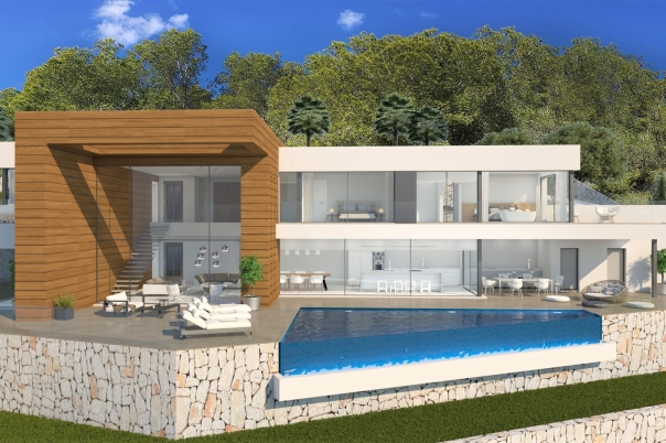 5 bed villa in Moraira