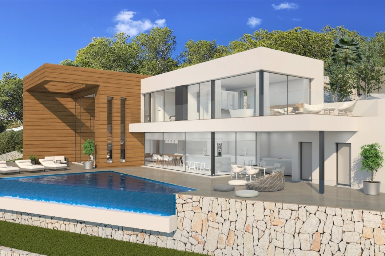 5 bed villa in Moraira
