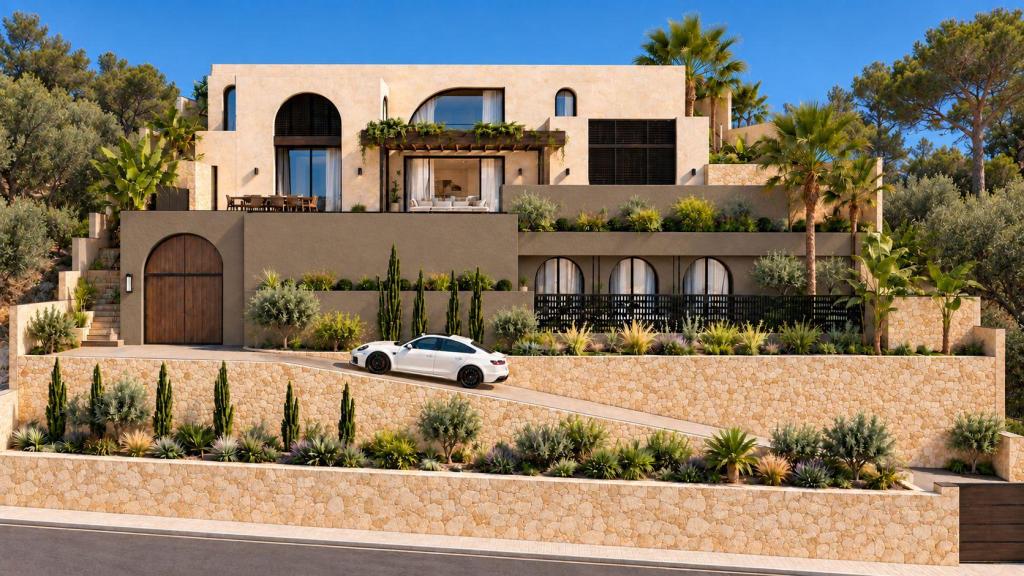 4 bed villa in Moraira