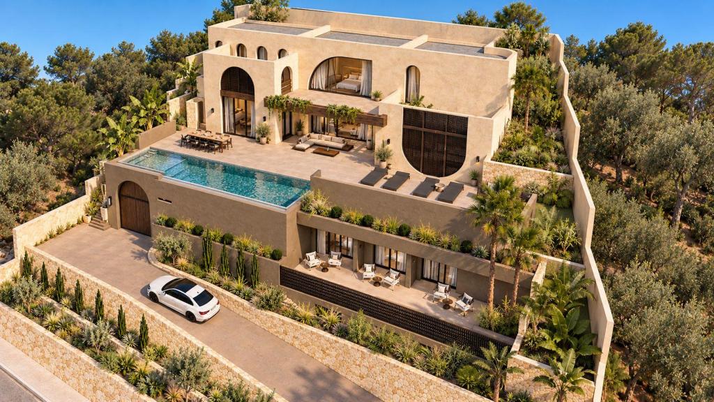 4 bed villa in Moraira