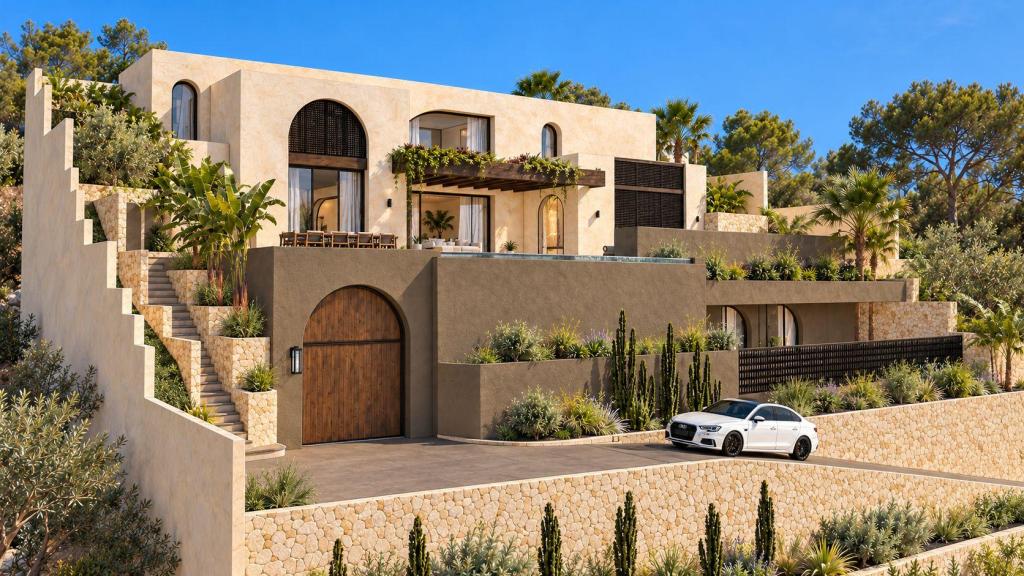 4 bed villa in Moraira