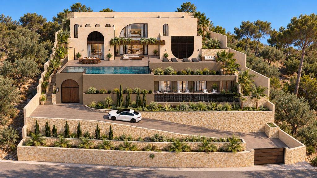 4 bed villa in Moraira