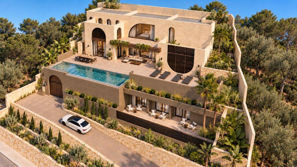 4 bed villa in Moraira