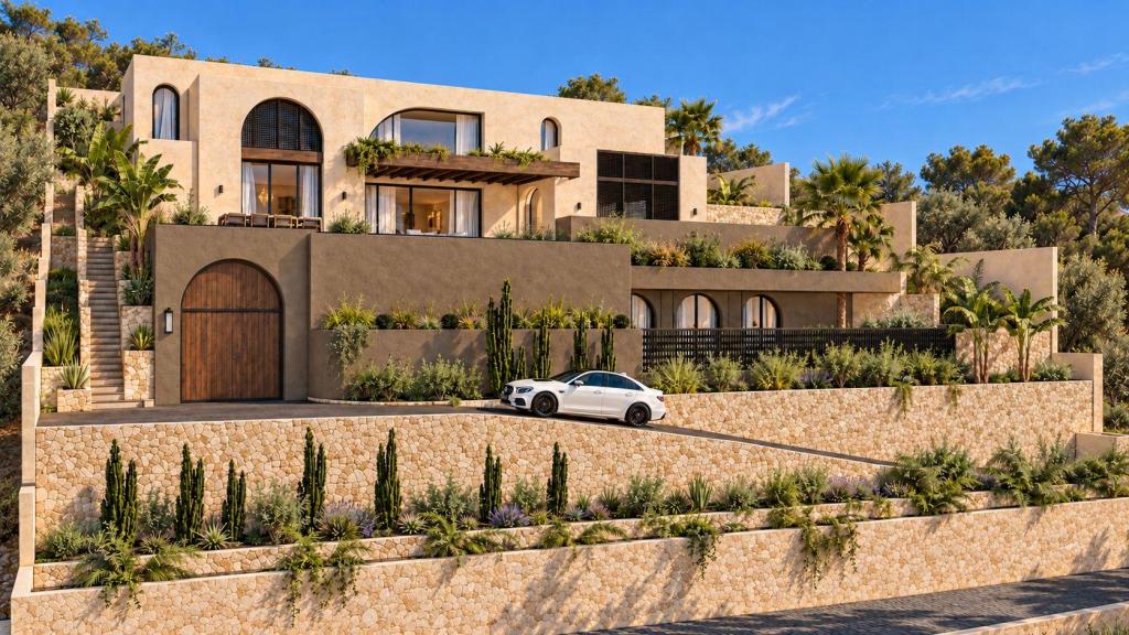 4 bed villa in Moraira