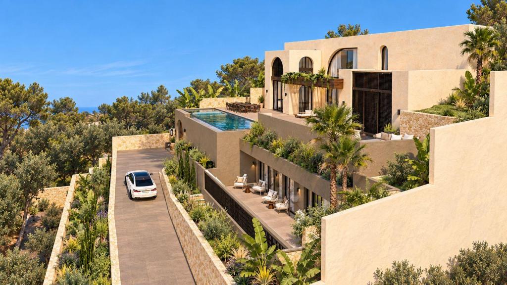 4 bed villa in Moraira