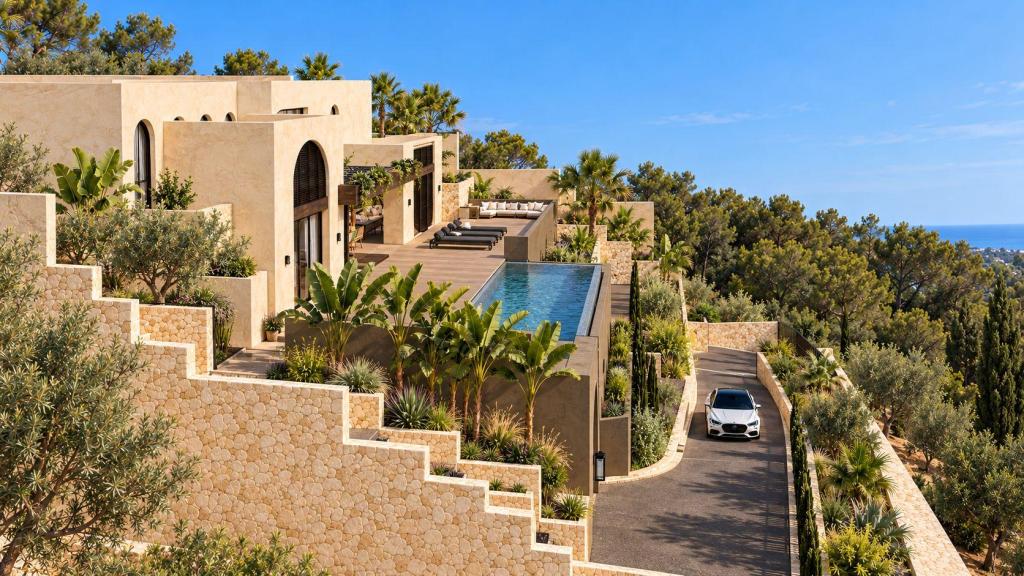 4 bed villa in Moraira